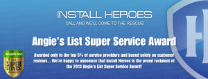 Angie's List 2013 Super Service Award!