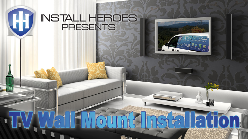TVWallMountInstallation Install Heroes TV Installation Home